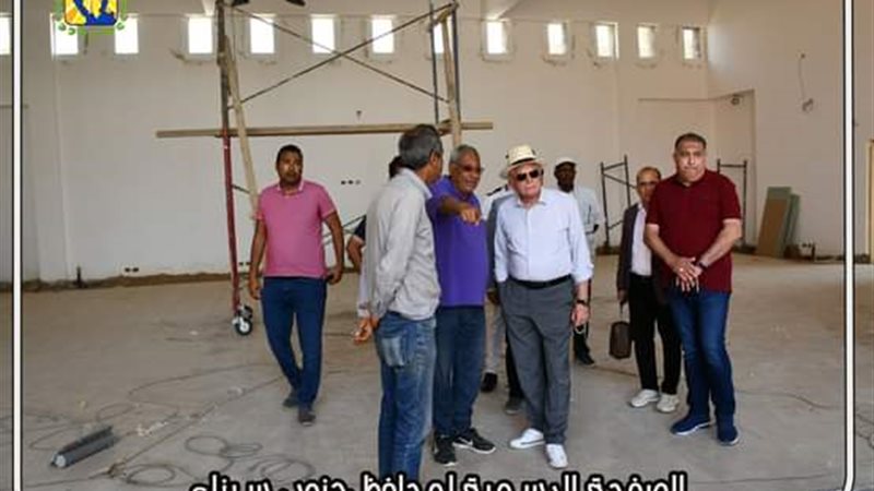 جولة محافظ جنوب سيناء