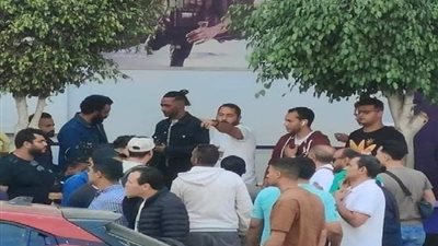 تكدس وزحام شديد بالمنصورة بسبب محمد رمضان