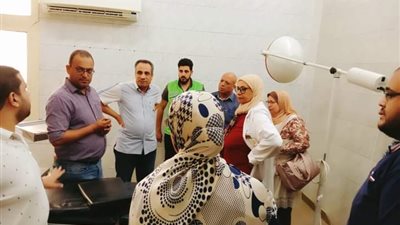 وكيل صحة أسيوط يقوم بزيارة مفاجئة لمستشفى النساء والتوليد والأطفال 
