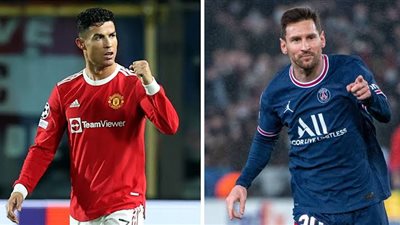 ميسي يقتنص لقب هداف الدوريات الأوروبية الخمس الكبرى من رونالدو 