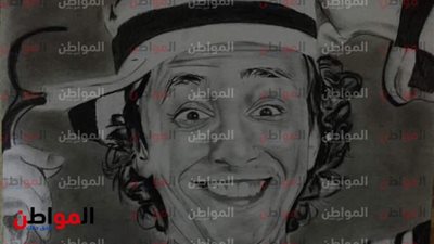 خاص| زكريا كميل .. رسام موهوب من المنيا يبهر الجمهور بلوحاته الفنية