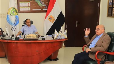 مياه أسيوط تستقبل فريق الوكالة الأمريكية للتنمية الدولية