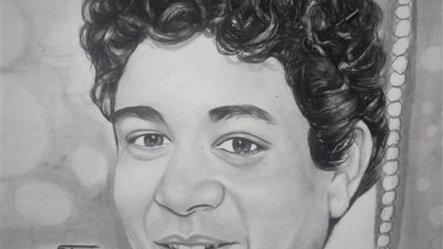 أدهم عادل .. طالب أزهري يتألق في فن التشكيل والجرافيتي