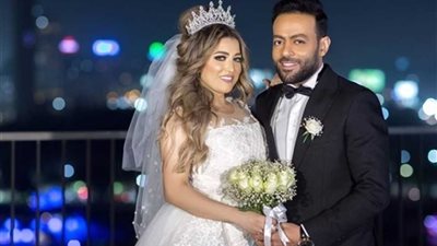 طلاق تامر عاشور عن زوجته سمر أبو شقة بشكل رسمي