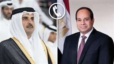 السيسي وأمير قطر يطلقان مبادرة لمساندة الشعب السوداني في الأزمة الراهنة