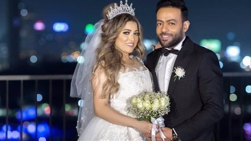 تامر عاشور وسمر أبو