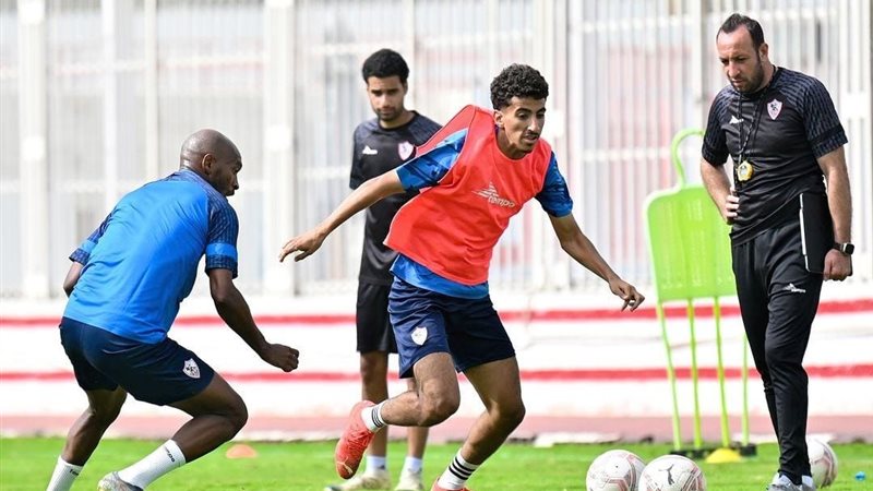 مران الزمالك اليوم