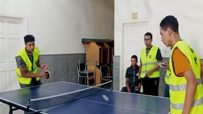 مستقبل وطن أسيوط ينظم بطولة لتنس الطاولة بمركز الغنايم 