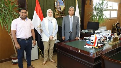 يوسف غرباوي يستقبل نائب مدير برنامج منح الجامعات الحكومية