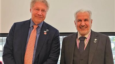 الدكتور عبدالله الربيعة يلتقي الرئيس التنفيذي للتحالف العالمي للقاحات والتحصين