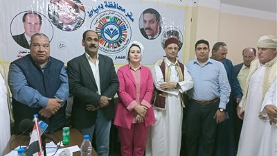 هيئة شباب القبائل والعائلات العربية تناقش خططها المستقبلية في دمياط