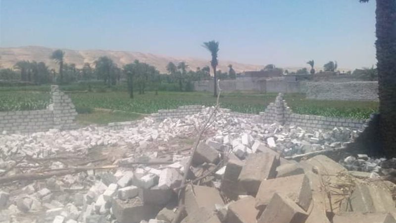 إزالة تعديات بأسيوط