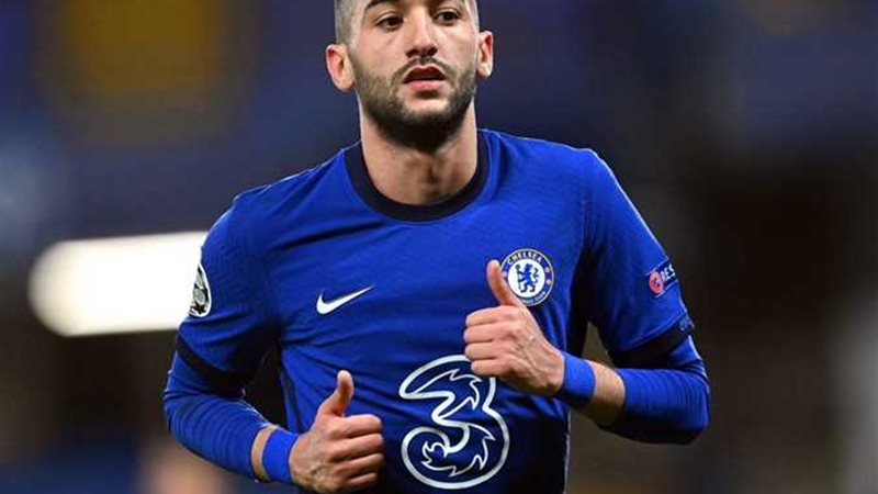 حكيم زياش لاعب تشيلسي