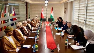 سلطنة عمان: توقيع اتفاقية إنشاء لجنة للتشاور والتعاون الثنائي مع فلسطين 