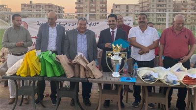 مديرية الزراعة تتوج ببطولة كرة القدم الخماسية للمصالح الحكومية بالنوبارية