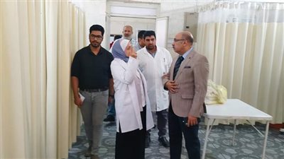 وكيل صحة أسيوط يتفقد مستشفى الحميات
