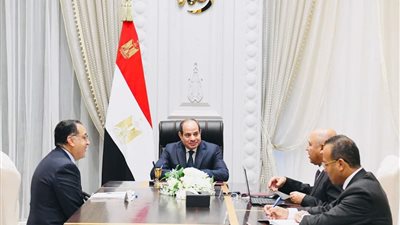 السيسي يطلع على الموقف التنفيذي والتشغيلي لعدد من مشروعات وزارة النقل 