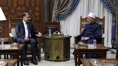  شيخ الأزهر يستقبل سفير طاجيكستان لبحث التعاون