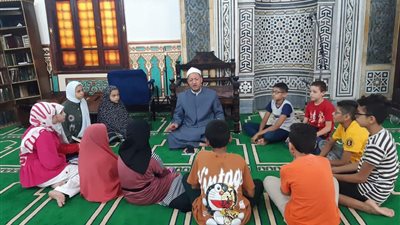 مسجد عمر بن عبد العزيز ببني سويف يشهد إقبالًا على حلقات تحفيظ القرآن 