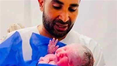 أحمد سعد يرزق بمولودته الثانية من زوجته علياء بسيوني