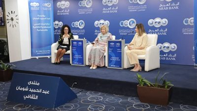 نيفين الكيلاني تشارك نظيرتها الأردنية جلسة الثقافة والفنون ودورهما في خدمة التنمية
