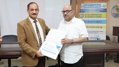 مياه أسيوط تحتفل بانتهاء تنفيذ خطط السلامة بجميع المحطات