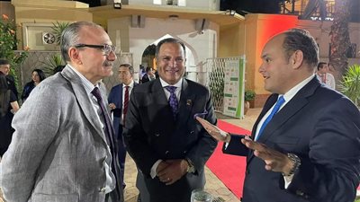 نشاط مكثف لـ صالح موطلو شن.. يلتقى بوزير التجارة والصناعة وسفير قطر بالقاهرة