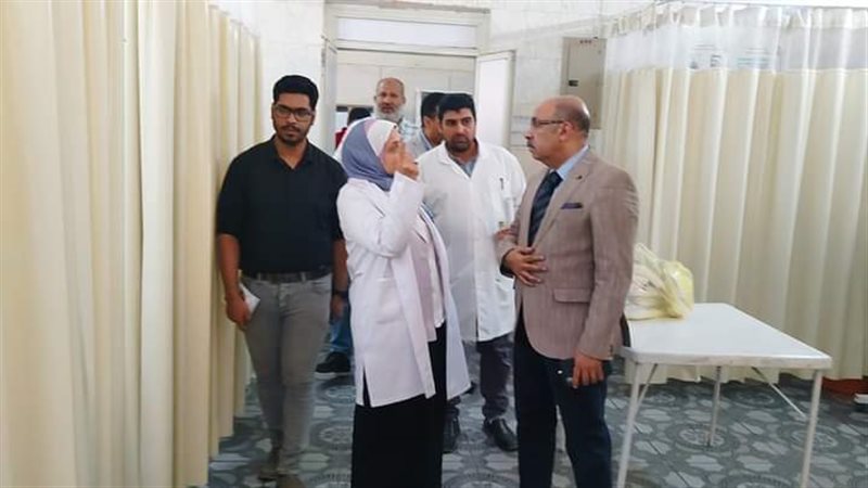 زيارة مستشفى الحميات