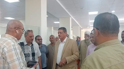 محافظ أسيوط يتابع التنفيذات النهائية لانشاء مجمع خدمات المواطنين 