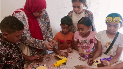 قصور الثقافة بالإسكان البديل تنظم ورش تدريب على فنون الحرف والأشغال اليدوية