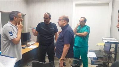 وكيل وزارة الصحة يزور مستشفى أسيوط العام 