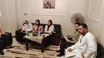 أمانة الشئون الاقتصادية بمستقبل وطن أسيوط تعقد لقاءا بمركز أبو تيج 