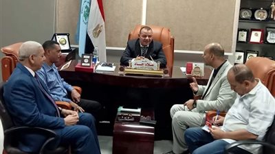 وكيل شباب ورياضة أسيوط يلتقى ائتلاف القيادات الوطنية المصرية