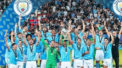 مانشستر سيتي بطلاَ لكأس السوبر الأوروبي على حساب أشبيلية