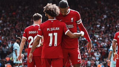 ليفربول يحقق فوزاَ غالياَ على بورنموث بالدوري الأنجليزي 