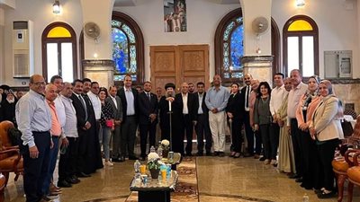 مستقبل وطن أسيوط يقدم التهنئة للأنبا يوأنس والأخوة المسيحيين بمناسبة احتفالات مولد السيدة العذراء بدير درنكة 