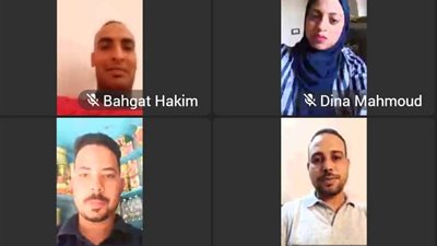 عبر الفيديو كونفرانس.. أشرف صبحي يلتقي أعضاء كيان سند شباب الصعيد
