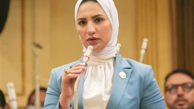 النائبة نشوى رائف تشيد بقرار الرئيس السيسى بإعلان مخرجات الحوار الوطنى 