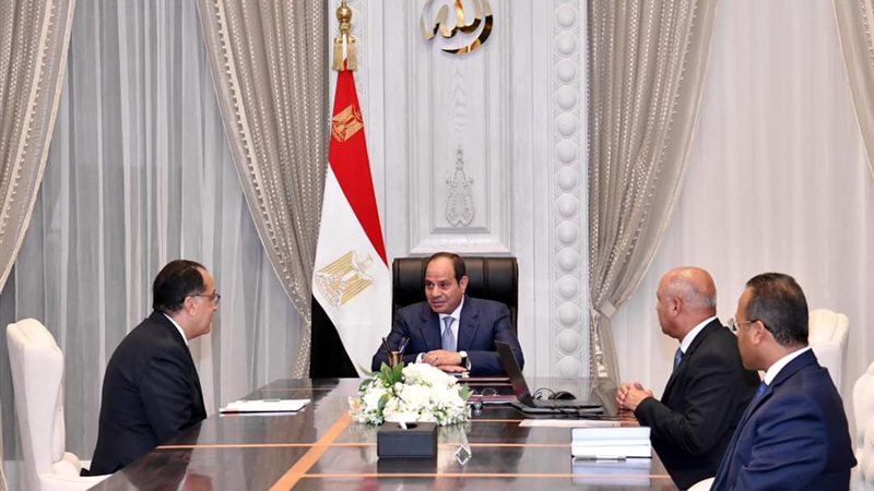 اجتماع السيسي اليوم