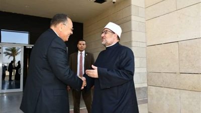 محافظ الشرقية يلتقي وزير الأوقاف بالعاصمة الإدارية الجديدة