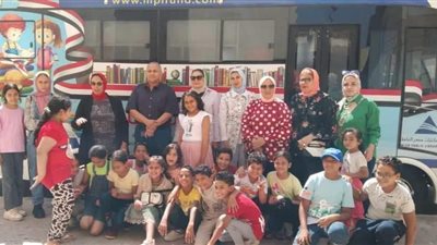 في حب مصر.. قصور الثقافة تختتم مشروع المكتبة المتنقلة ببشاير الخير 