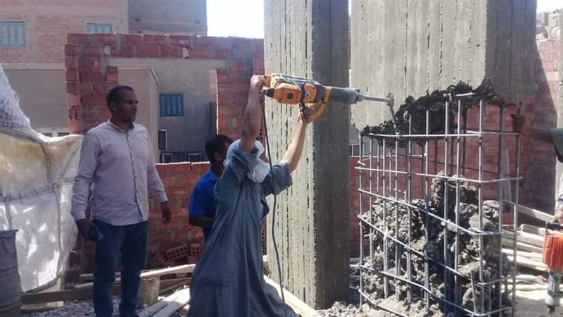 تنفيذ أعمال إزالة