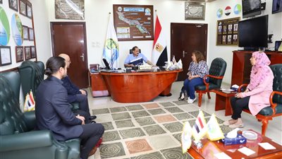 مياه أسيوط تستقبل فريق الدعم الفني للحلول المتكاملة وممثلي تتراتك 