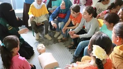 مركز الملك سلمان للإغاثة يحتفي باليوم العالمي للإسعافات الأولية