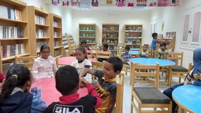 مدير ثقافة جنوب سيناء يتفقد المكتبة الثقافية بطابا