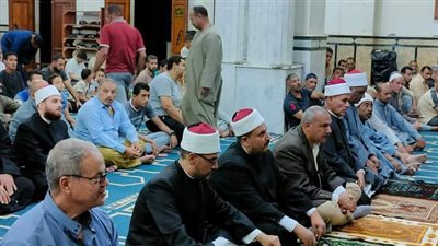 أوقاف رأس سدر تحتفل بذكرى المولد النبوي الشريف بمسجد المجمع الاسلامي