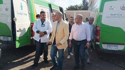 لتصدرهم المركز الأول على مستوى محافظات الجمهورية... محافظ الشرقية يشيد بأداء الأطباء وأطقم التمريض بالقوافل الطبية