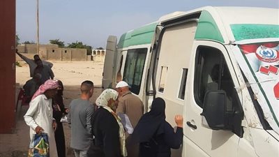 فعاليات القافلة الطبية المجانية تحت رعاية السيد رئيس الجمهورية بقرية رأس مسلة برأس سدر  