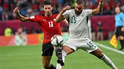 موعد مباراة مصر والجزائر وتردد القنوات المفتوحة الناقلة 