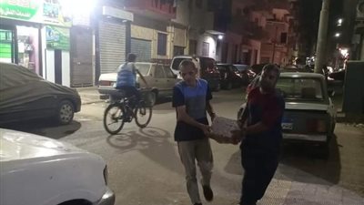 إزالة الحواجز الحديدية ورفع الاشغالات بحى شرق أسيوط 